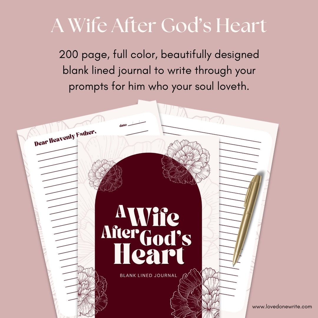 Wife After God BUNDLE (Journal & Card Deck)