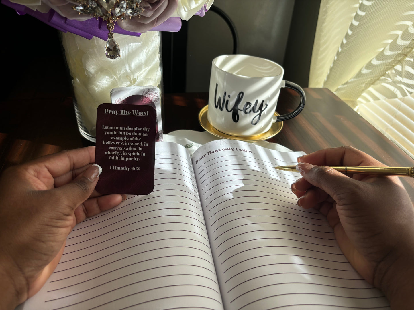 Wife After God BUNDLE (Journal & Card Deck)