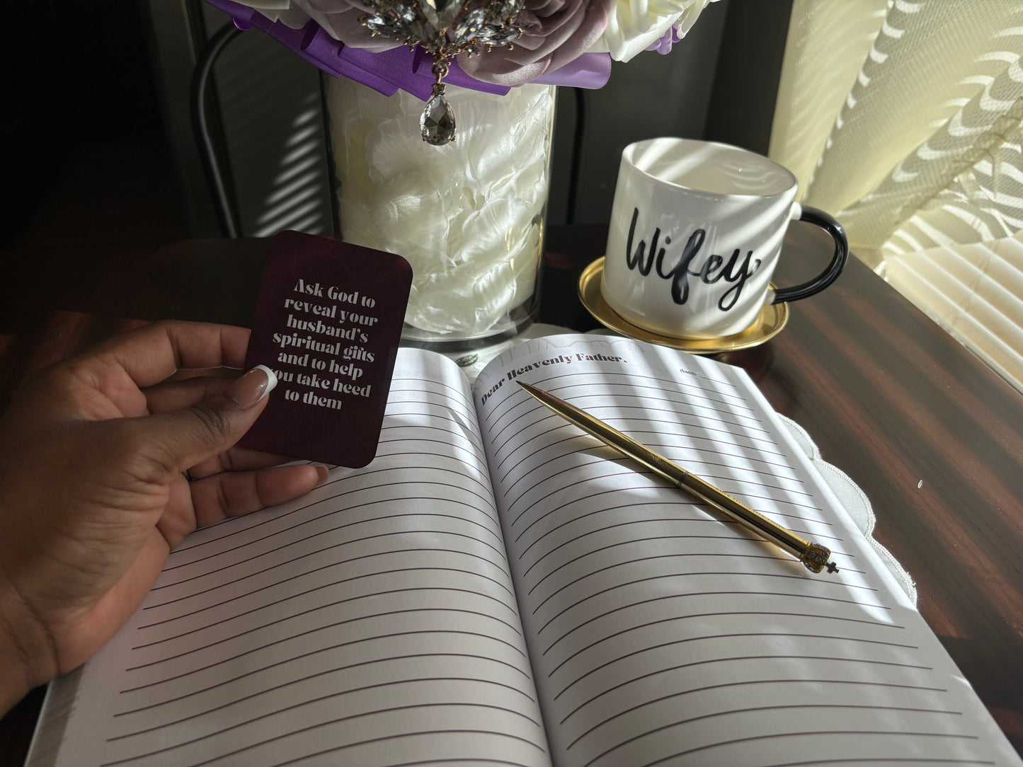 Wife After God BUNDLE (Journal & Card Deck)