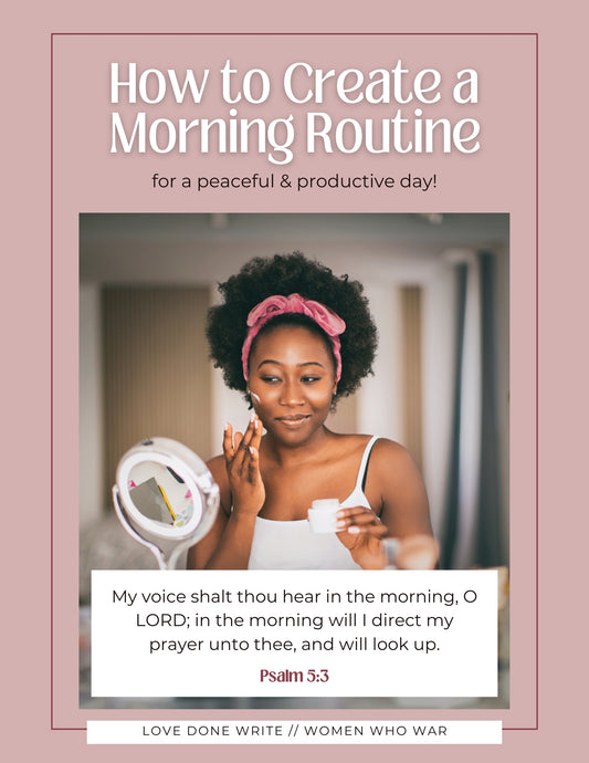 How to Create A Morning Routine