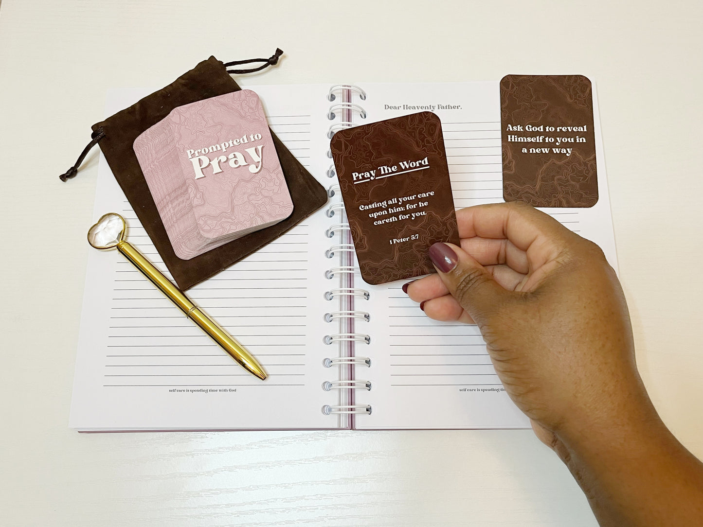 THE ULTIMATE PRAYER BUNDLE (DHF Journal/PTP Card Deck/ ITS Planner)