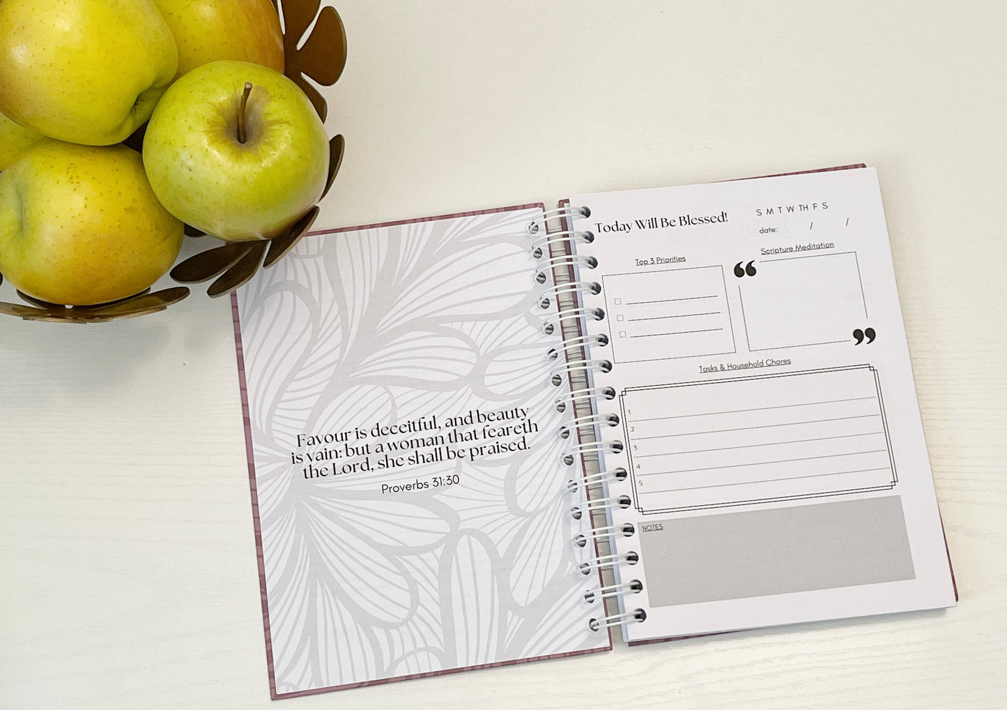 In This Sanctuary Daily Planner - CLEARANCE